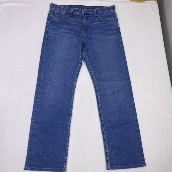 Bills Khakis Other - Bills Khakis Mens Classic Fit Denim Jeans 36 Made in USA Blue 5 Pocket Stretch